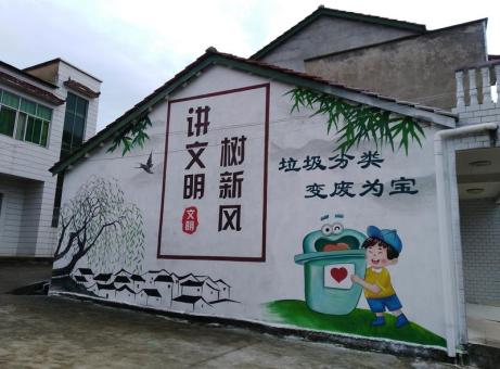 怀化墙绘是现在流行的墙体广告