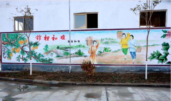 怀化乡镇文化墙 乡风文明焕发新活力