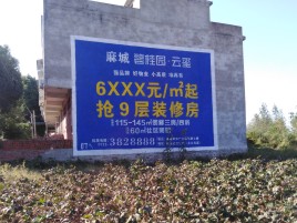 怀化墙体广告的好处